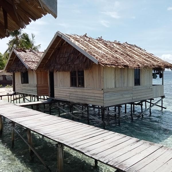 View of the volunteer dorm rooms 